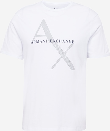 ARMANI EXCHANGE Shirt in White: front