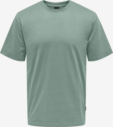Only & Sons Shirt 'ONSFred' in Green: front