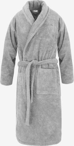 normani Long Bathrobe 'Flee' in Grey: front