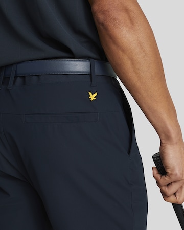 Lyle & Scott Regular Broek in Blauw