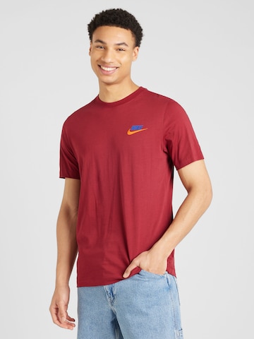 Nike Sportswear Shirt 'CLUB+' in Red: front