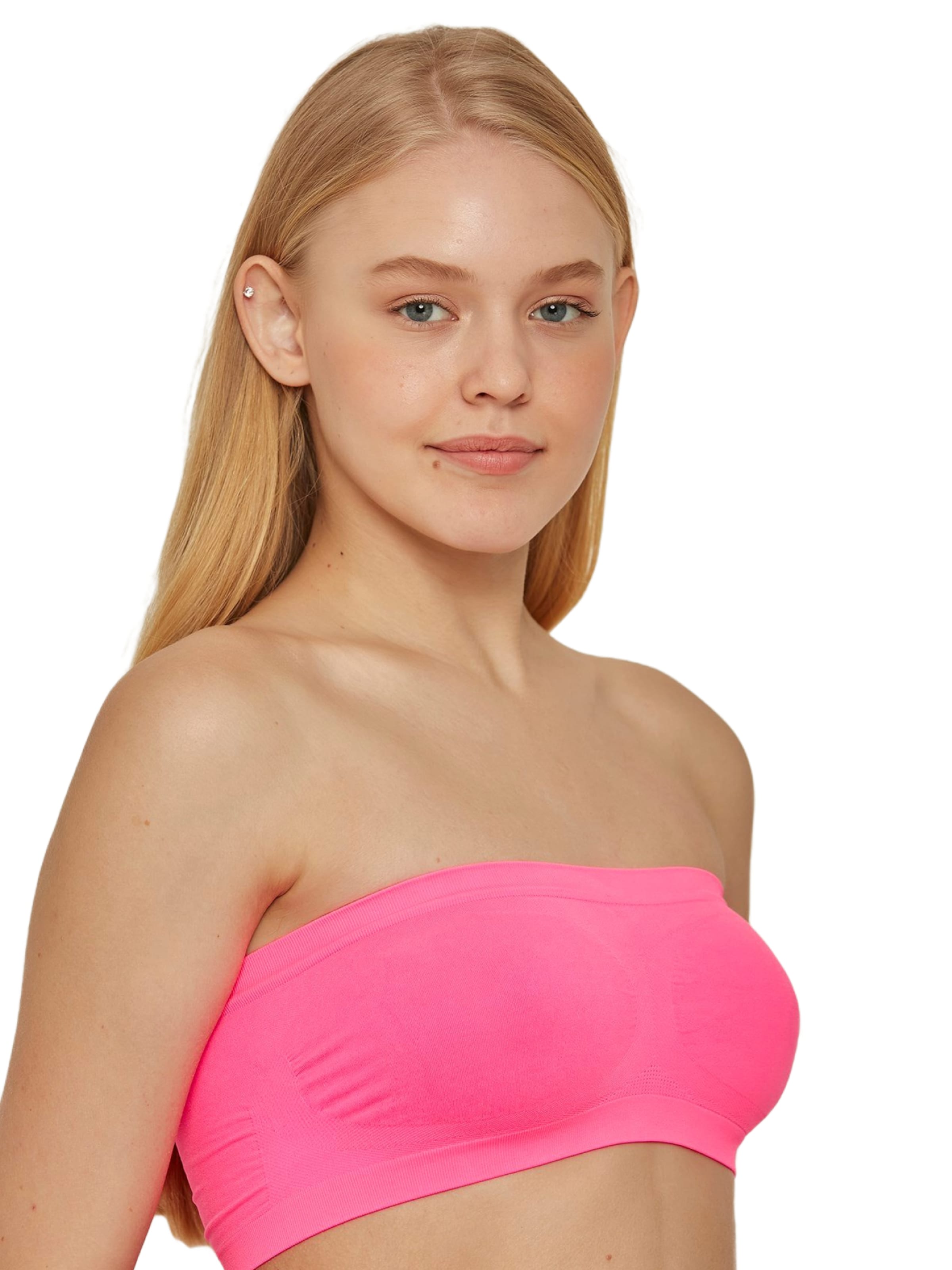 C&City Bandeau BH in Roze