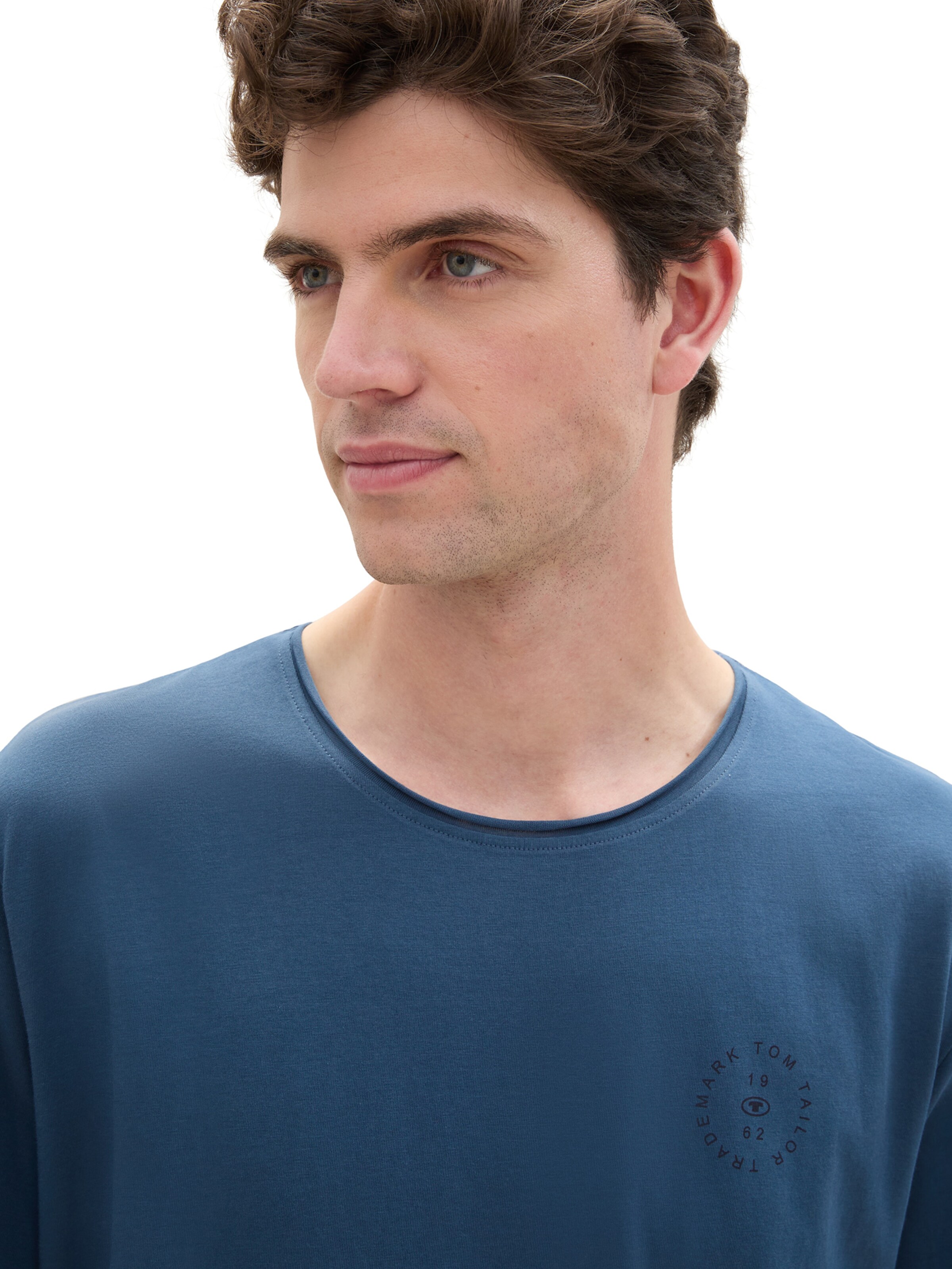 TOM TAILOR Shirt in Blauw