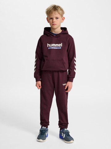 Hummel Tapered Sportsbukser i rød