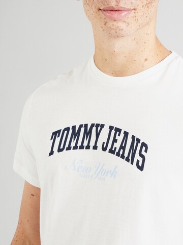 balts Tommy Jeans T-Krekls