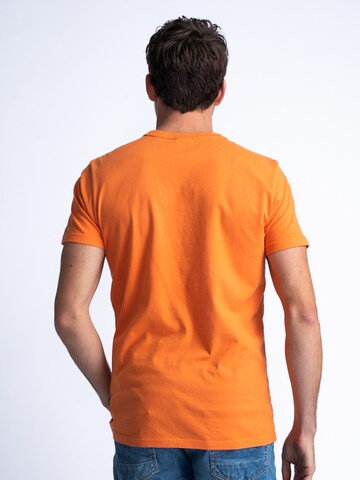 Petrol Industries T-Shirt 'Bonfire' in Orange