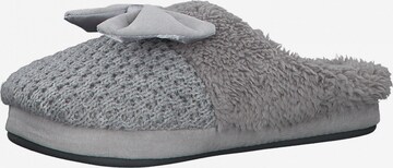 s.Oliver Slippers in Grey: front