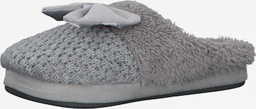 s.Oliver Slipper in Grey: front