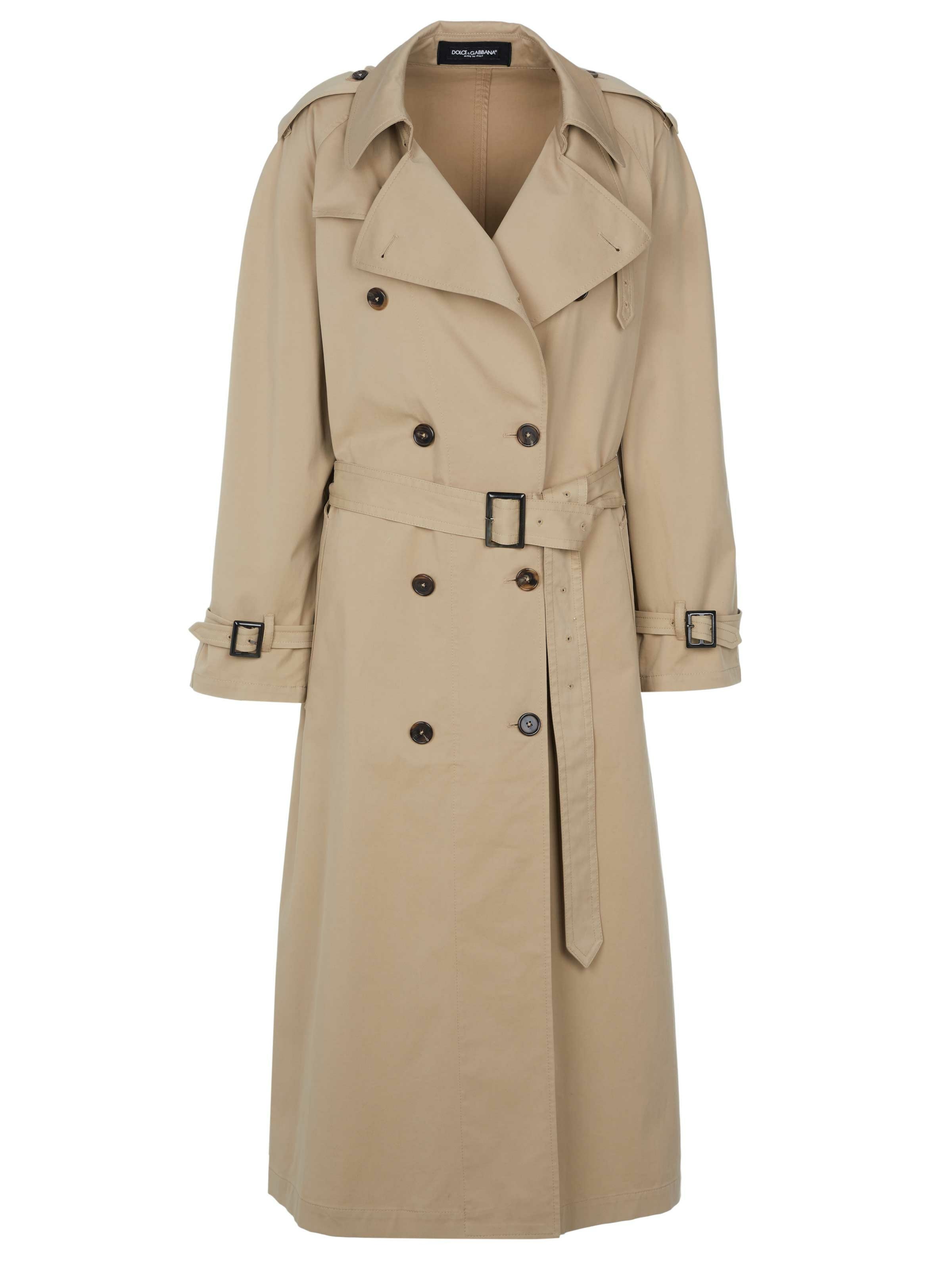 DOLCE & GABBANA Mantel 'für Damen' in Beige: Vorderseite