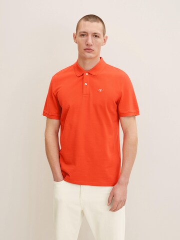 TOM TAILOR Poloshirt in Orange: predná strana