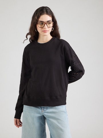 JDY Sweatshirt 'JDYJINNI' in Black: front