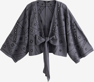 Next - Blusa en gris: frente