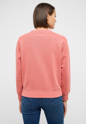 MUSTANG Sweatshirt 'Style Aberdeen ' in Pink