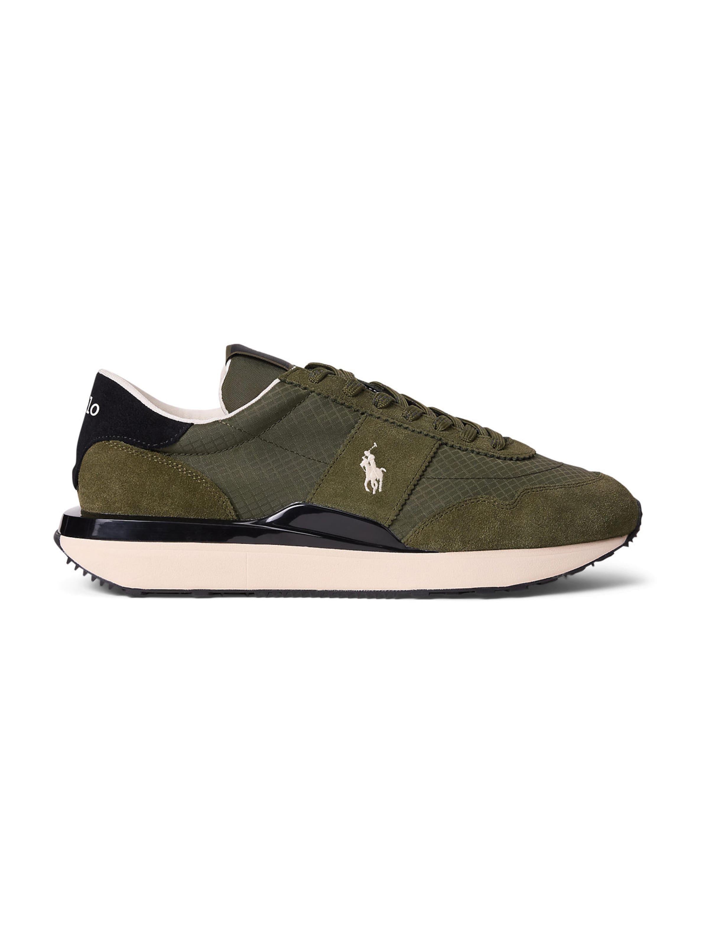 Polo Ralph Lauren Platform trainers in Green: front