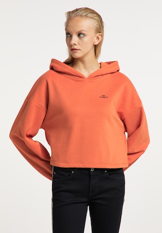 Sweat-shirt myMo ROCKS en orange : devant