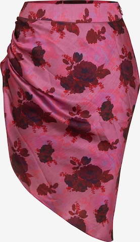 Chi Chi London Skirt in Pink: front