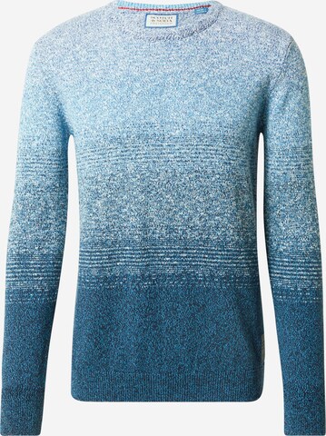 Pull-over SCOTCH & SODA en bleu : devant