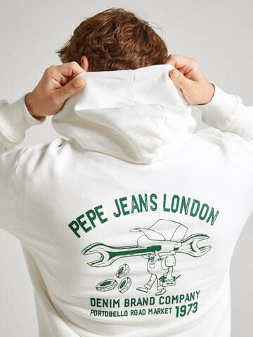 Pepe Jeans Sweatshirt 'Ryner' in Weiß