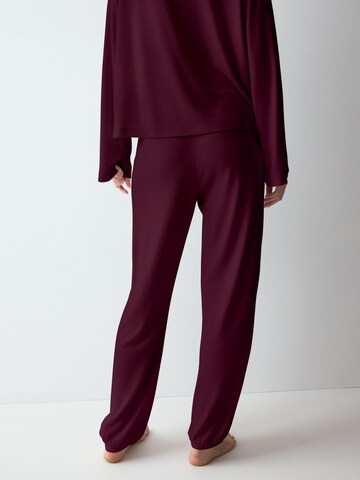 TRIUMPH Loose fit Sports trousers ' Red Label Cozy Comfort ' in Red