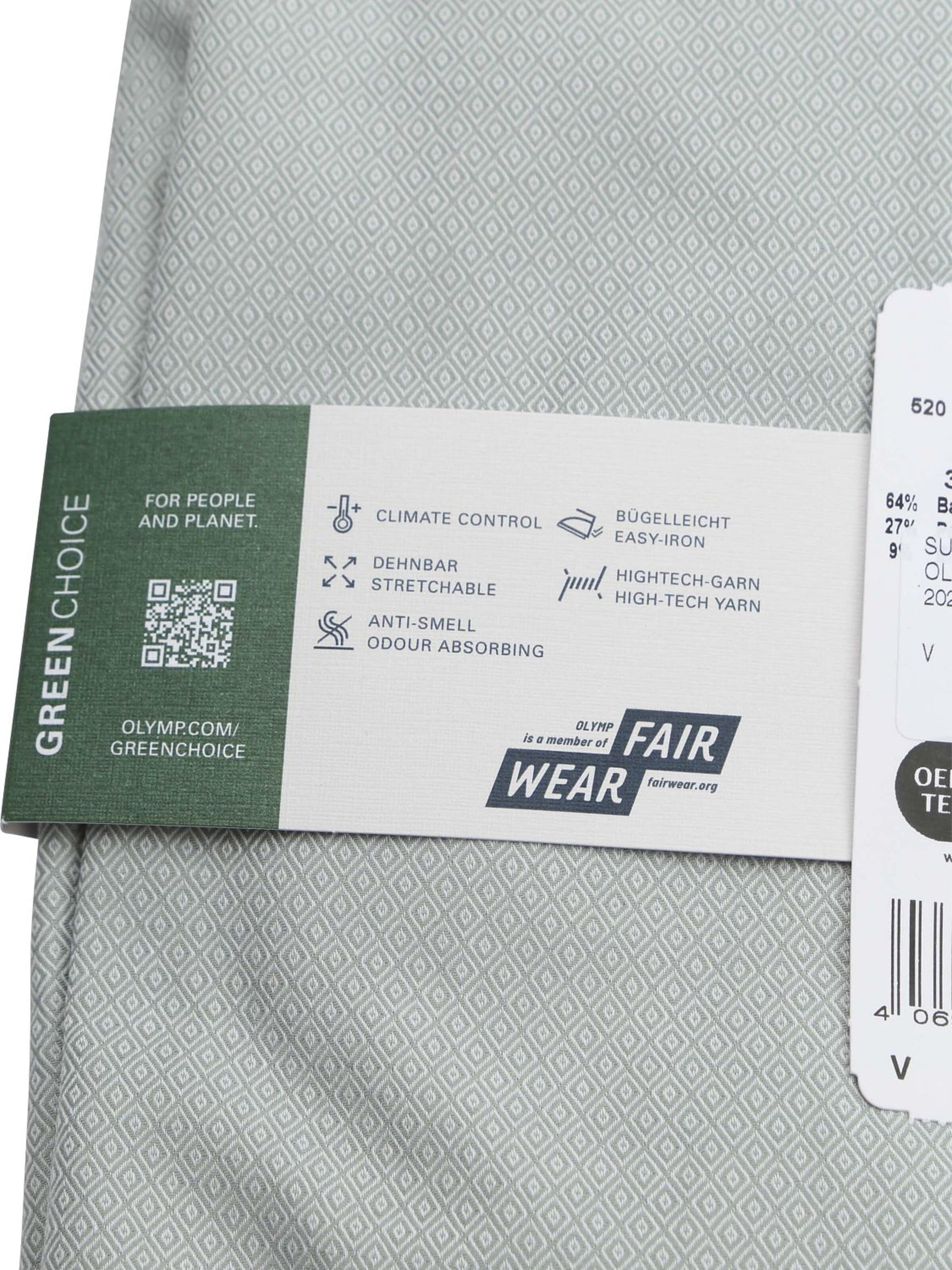 OLYMP Slim Fit Hemd 'Level 5'‌‌‌‌‌‌‌‌‌ in Grün