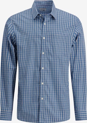PIERRE CARDIN Hemd im Modern Fit in Blau: Vorderseite
