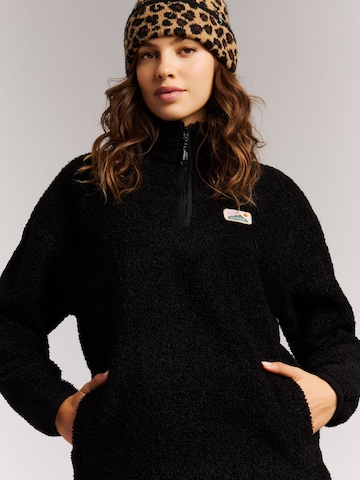 PROTEST Sports sweatshirt 'PRTTally' in Black