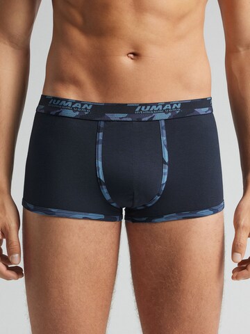 IUMAN Boxershorts in Schwarz: Vorderseite