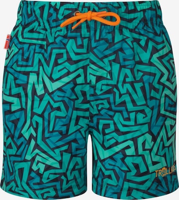 TROLLKIDS Regular Sporthose in Grün: Vorderseite