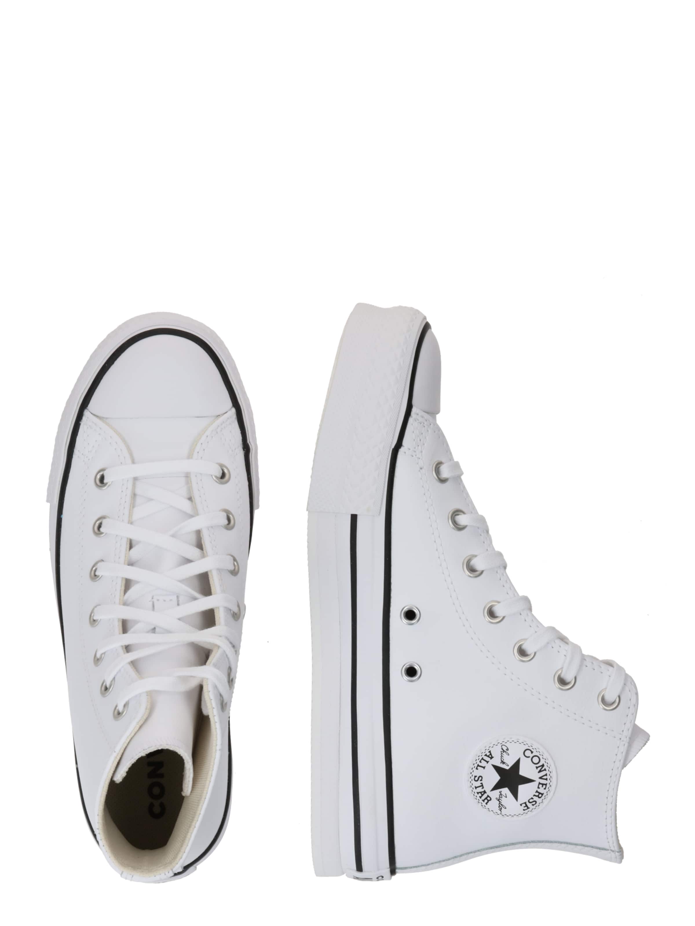 CONVERSE Tenisky 'CHUCK TAYLOR ALL STAR EVA LIFT' – bílá
