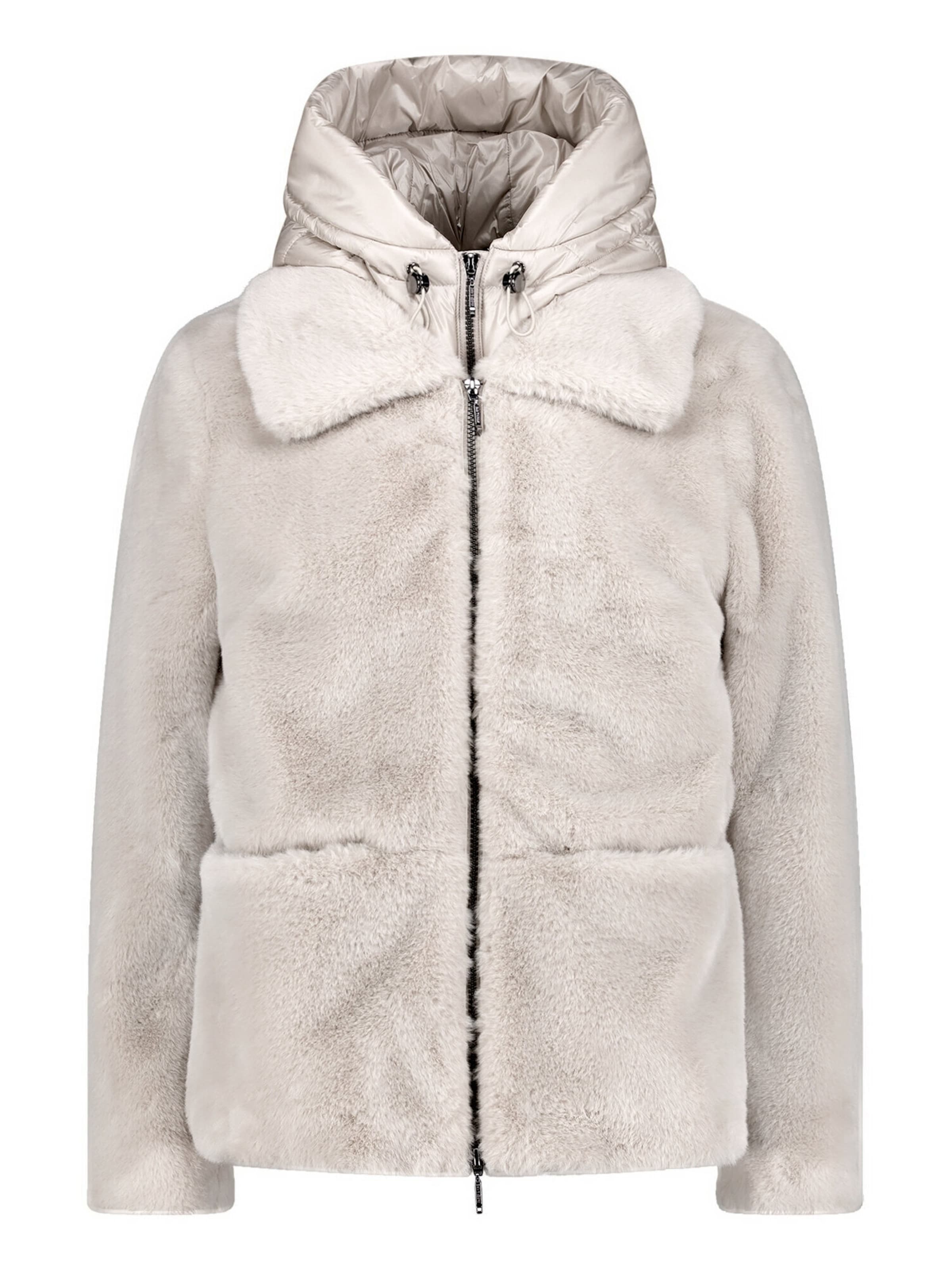 Amber & June Jacke in Grau: Vorderseite