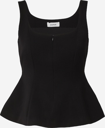 Haut 'Peplum' About You x Jessica Haller en noir : devant