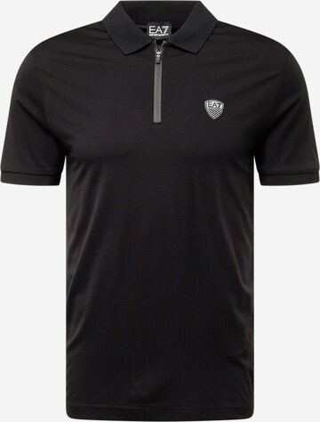 EA7 Emporio Armani Shirt in Black: front