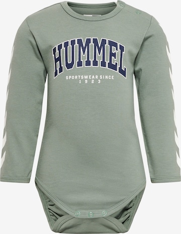 Hummel Romper/Bodysuit in Green: front
