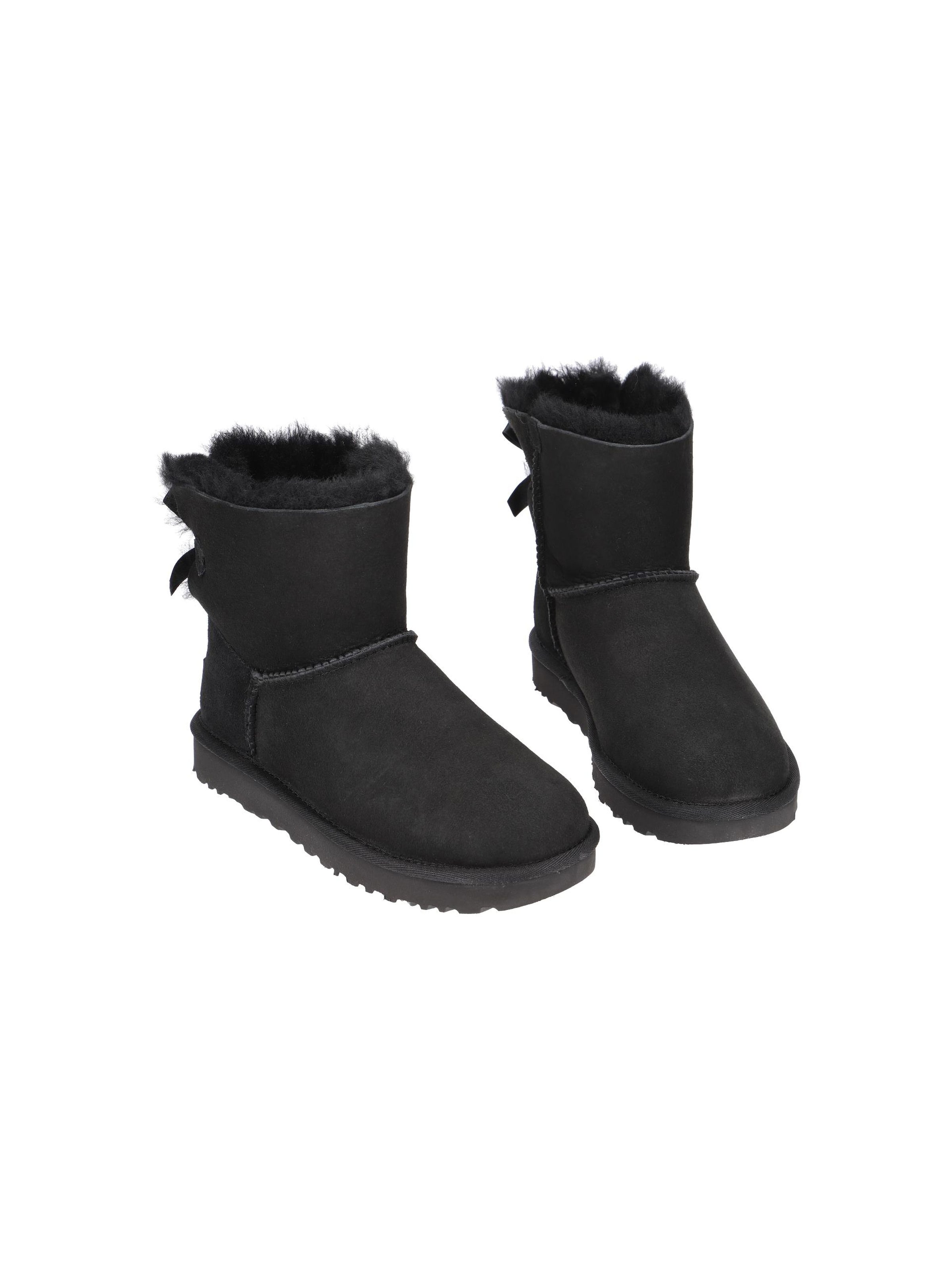 UGG Boots 'UGG Mini Bailey Bow 2 Stiefel schwarz 1016501' in Schwarz