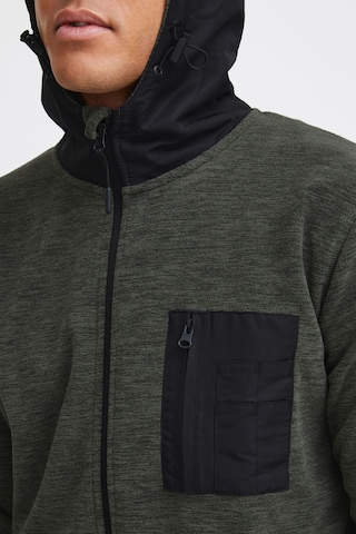 INDICODE JEANS Fleece Jacket in Green