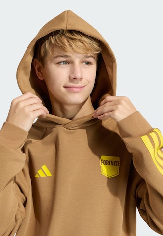 ADIDAS SPORTSWEAR - Camiseta deportiva 'Adidas x Fortnite' en marrón