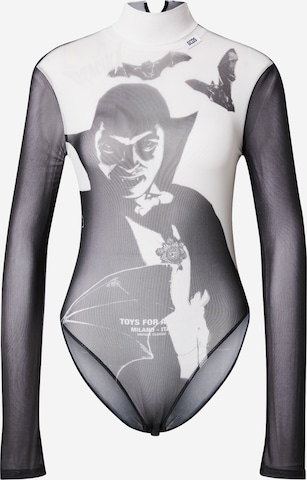 mišri GCDS Marškinėliai-glaustinukė 'DRACULA': priekis