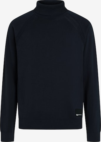 KARL LAGERFELD JEANS Sveter - Modrá: predná strana