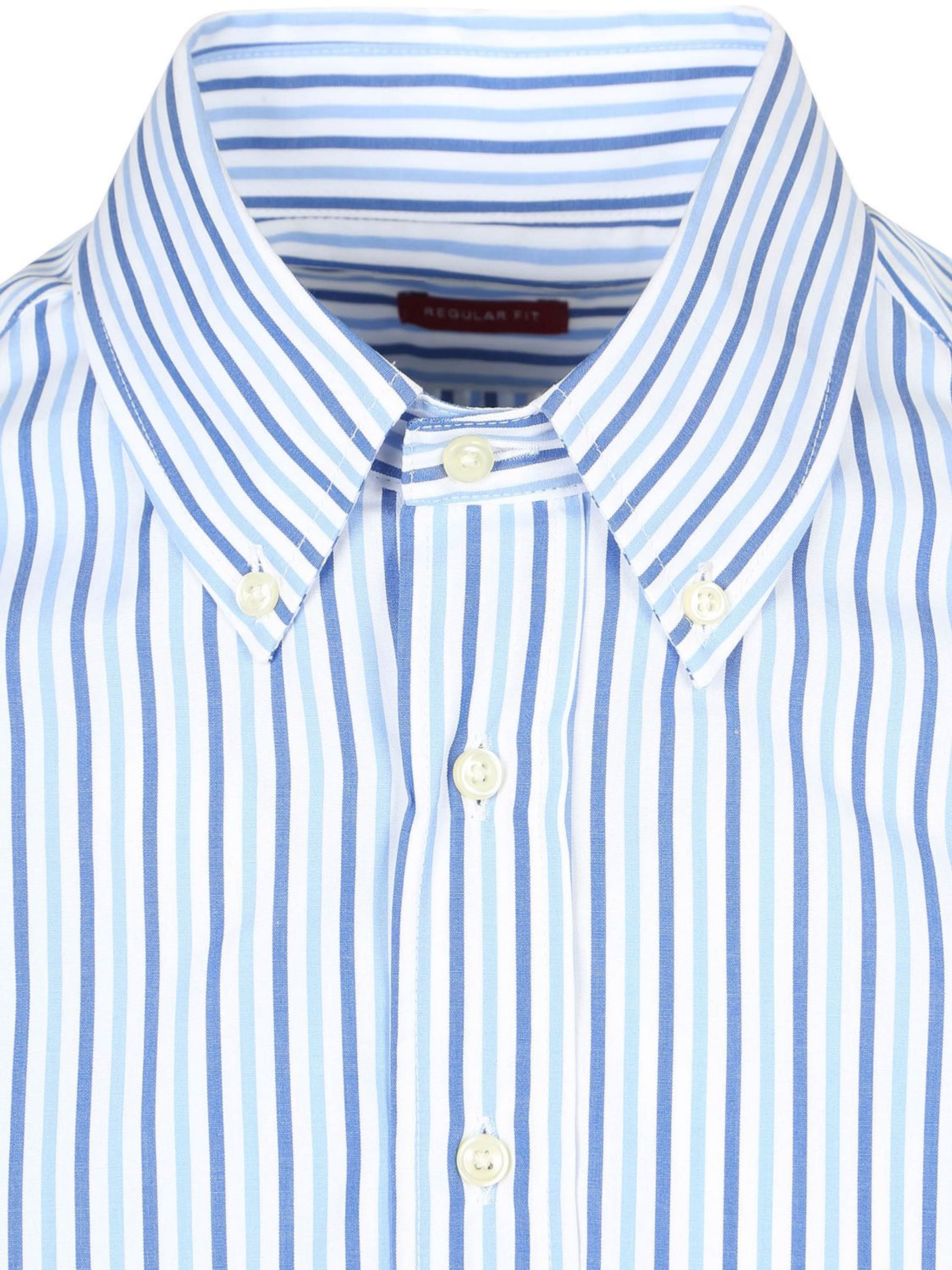 Steppin' out Regular fit Button Up Shirt in Blue