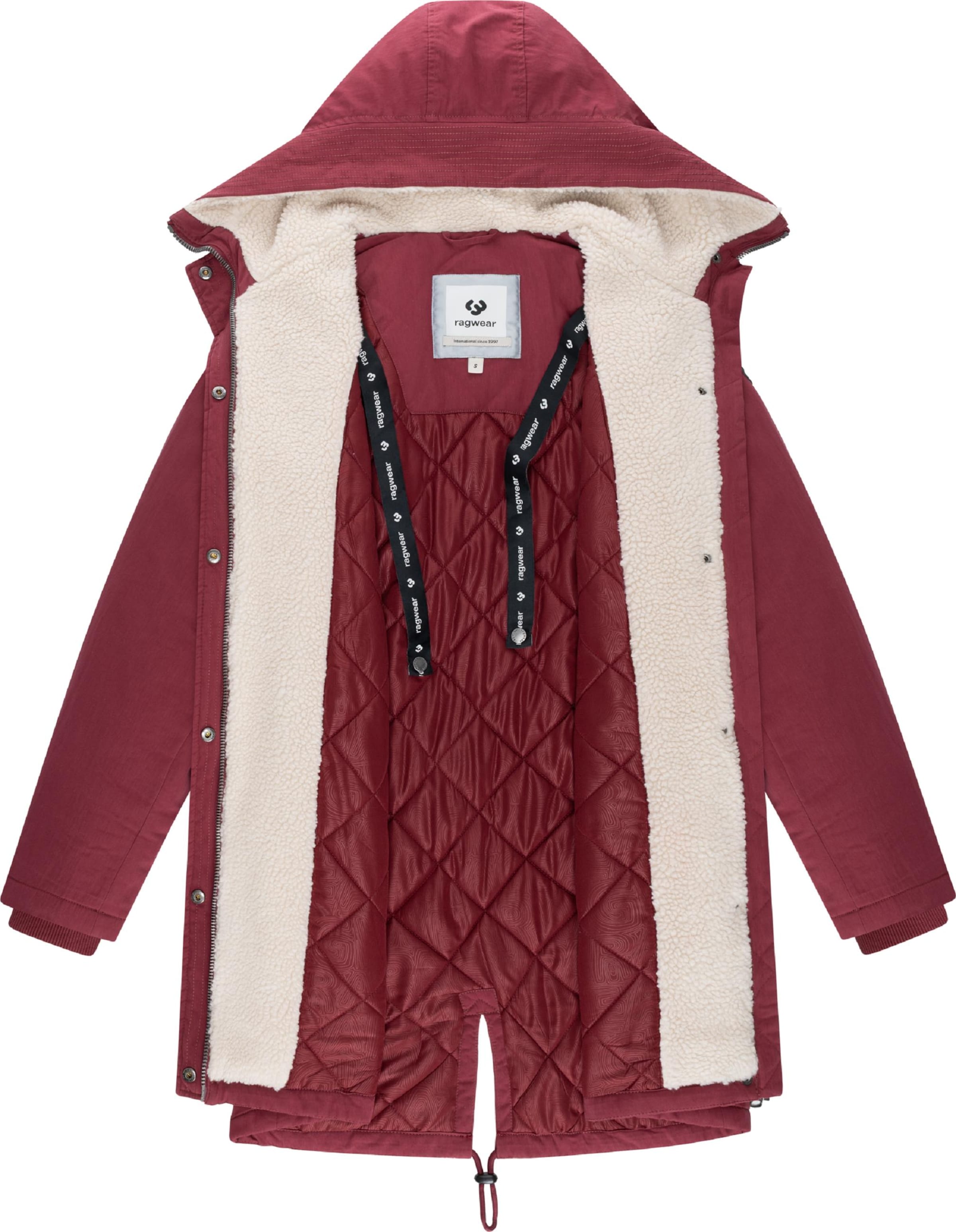 Ragwear Parka 'Coogle' in Rot
