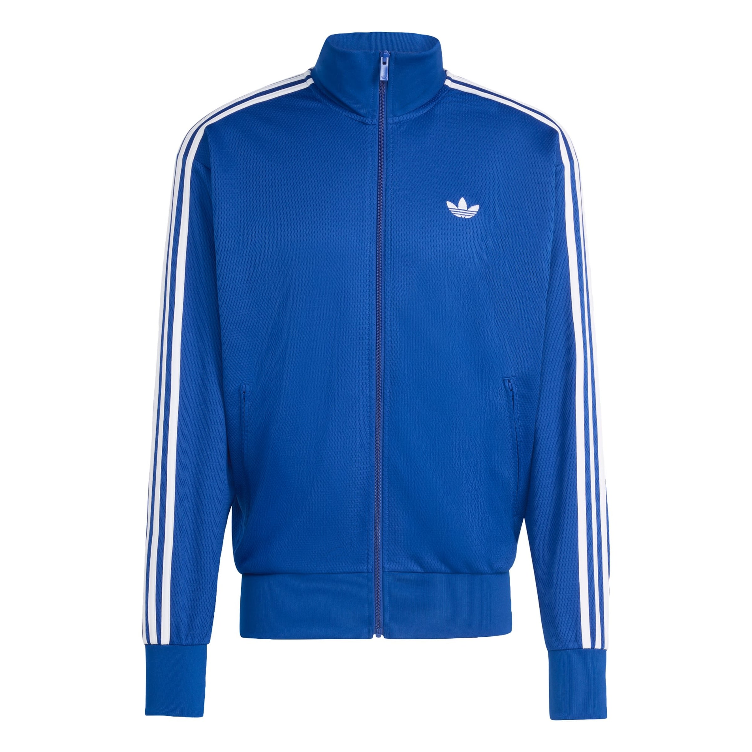 ADIDAS ORIGINALS Sweatjacke 'Firebird Adicolor' in Blau: Vorderseite