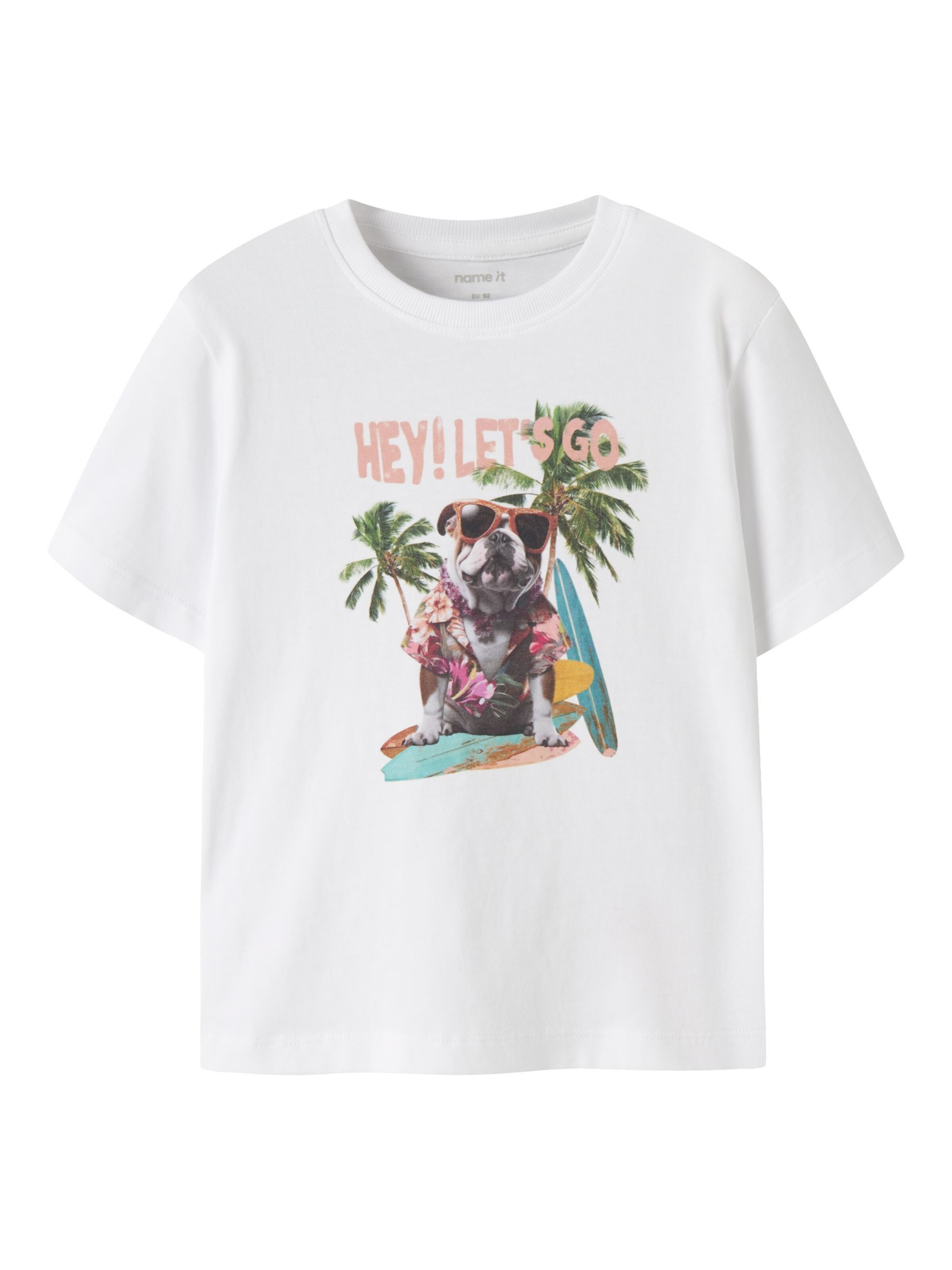 NAME IT Shirts 'NMMVoto' i hvid: forside