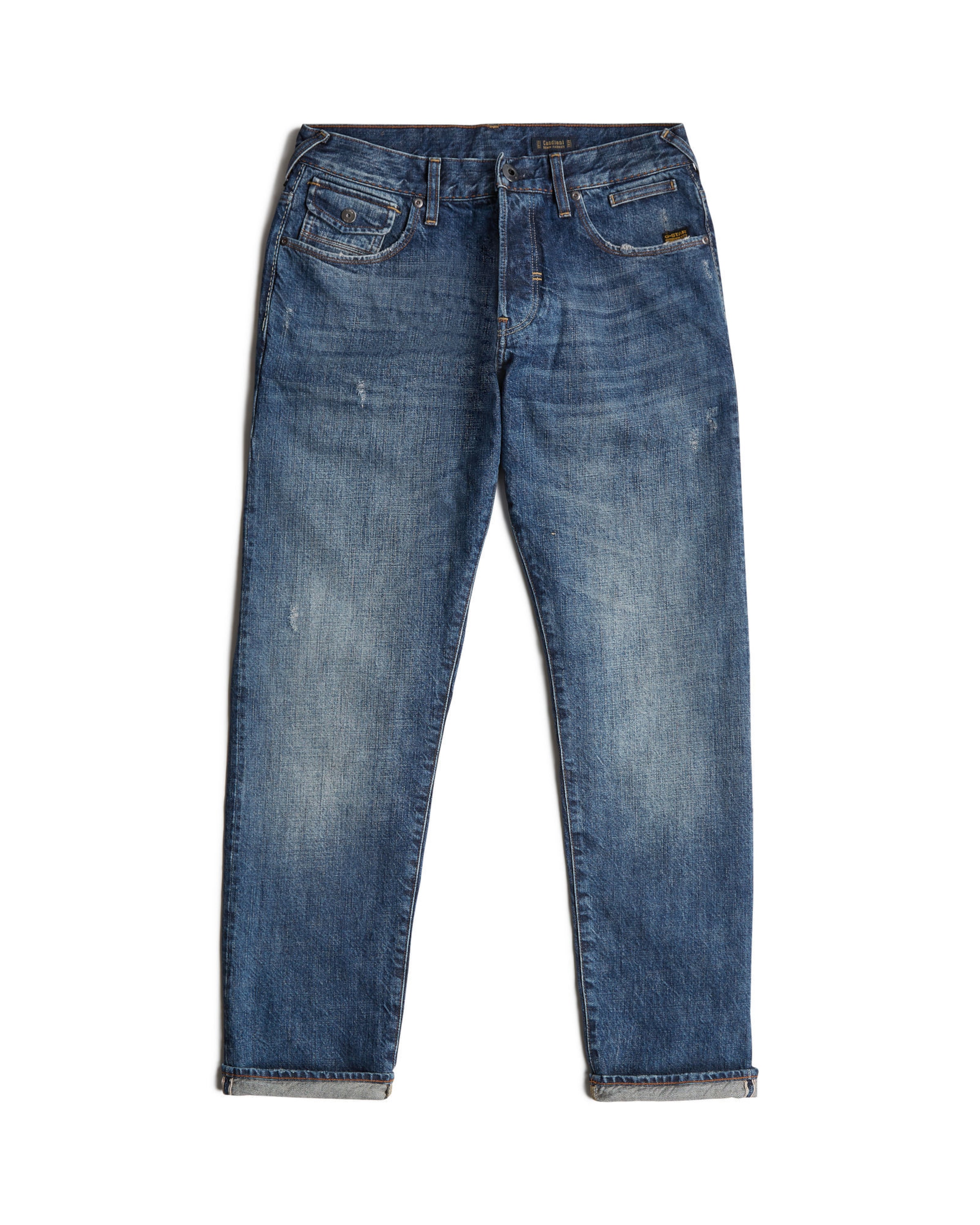 G-STAR Tapered Jeans in Blau: Vorderseite