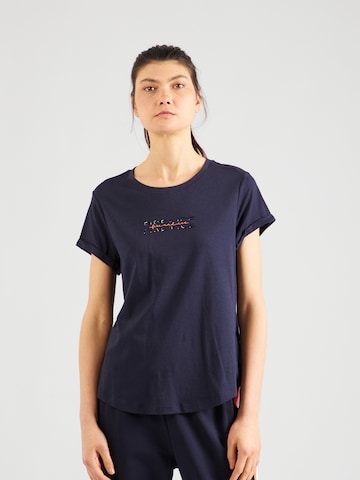 T-shirt 'Debra4' Bogner Fire + Ice en bleu : devant