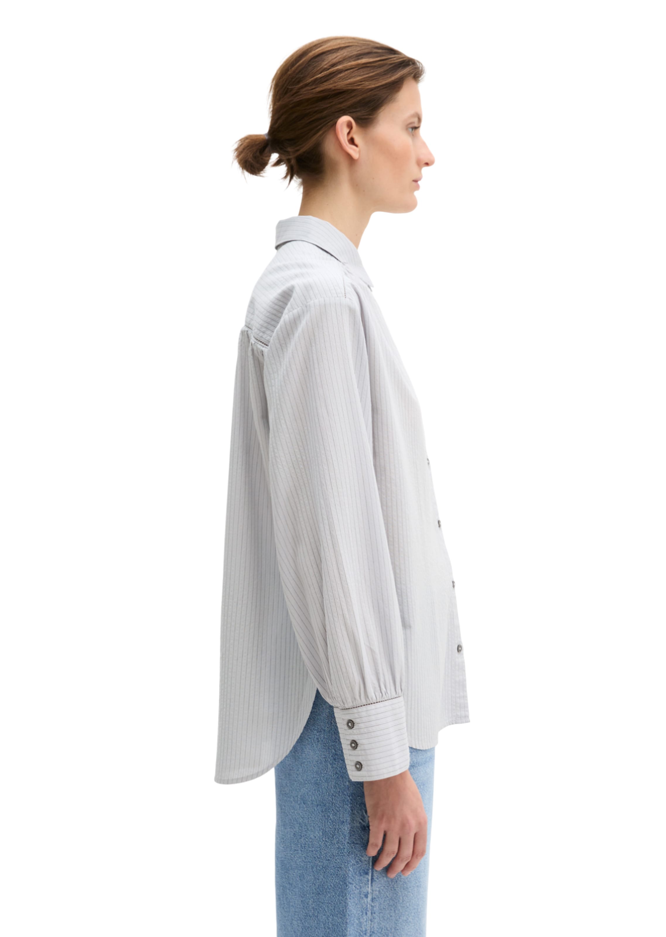 Marc O'Polo Bluse in Grau