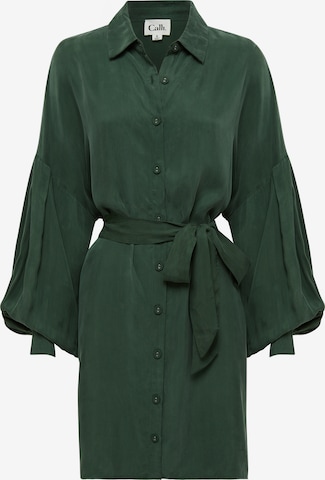 Calli Dress in Green: front