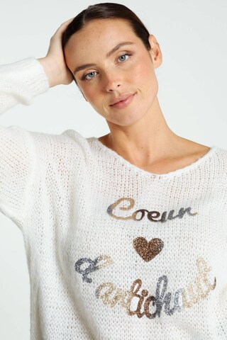Cassis Sweater in White