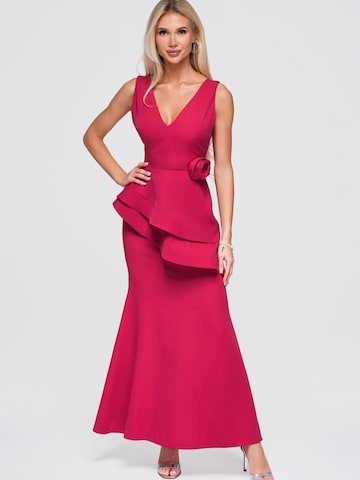 Ombre Abendkleid‌‌‌‌‌‌‌‌‌ in Pink