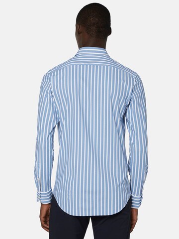 Coupe regular Chemise Boggi Milano en bleu