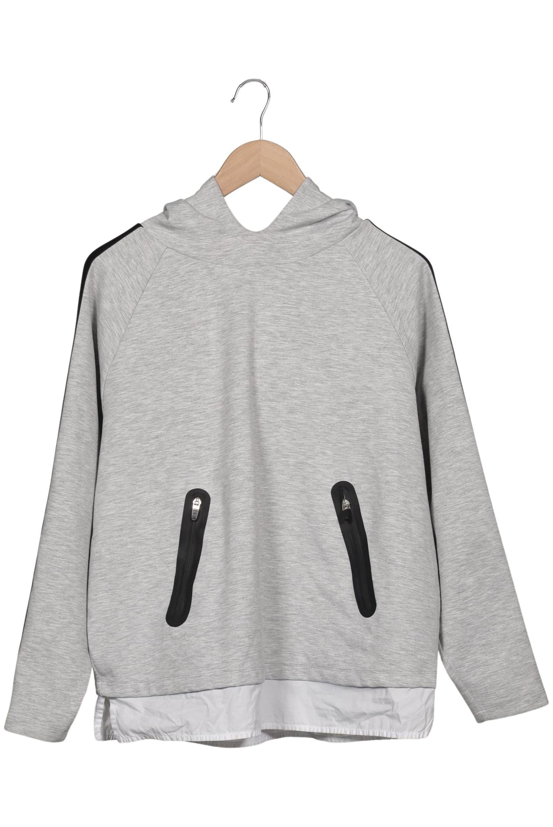COMMA Sweatshirt & Zip-Up Hoodie in M in Grey: front